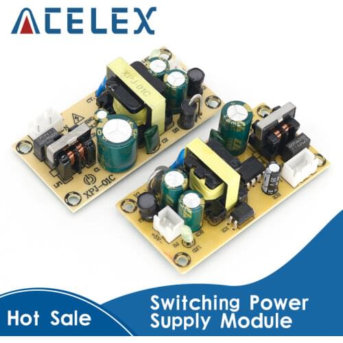 AC-DC 12V 1.5A 5V 2A Switching Power Supply Module Bare Circuit 100-265V to 12V 5V Board TL431 regulator for Replace/Repair
