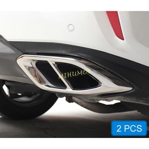 For 2016 2017 2018 2019 Lexus RX200t RX300 RX350 Car Exhaust Muffler Tail Pipe Tip Cover Trim