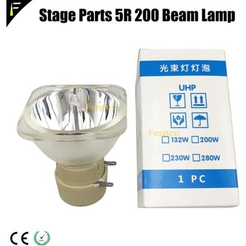 Uniform Color Spot Beam Light Source Uhp 5r 200 200w R5 Replacement Lamp Moving Head Strong Beam Lights Lamp Bulb Stable Quality
