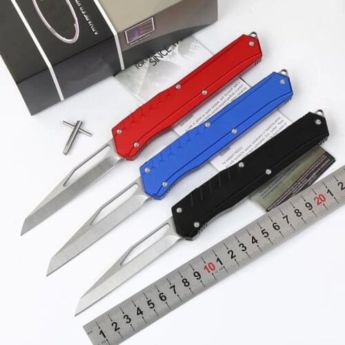 MIKER Monkey Hunting Tactical Tool D2 Blade 7075 Aviation Aluminum Handle Camping Survival Outdoor EDC Dinner Kitchen Knife