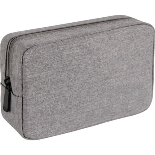 Polyester Cable Earphone Organizer Case Small Electronics Accessories Bag Waterproof Portable Storage Pouch