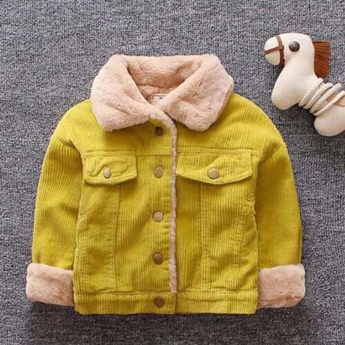 Baby Coat Boys Winter Jackets For Kids Autumn Baby Coats Outerwear Infant 1 2 3 Years Thicken Children Boys Snowsuit Clothes