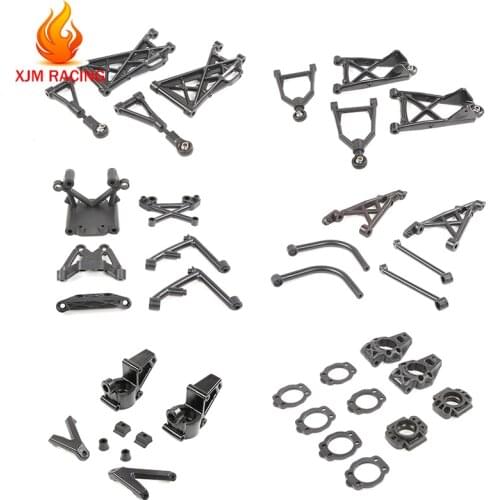 Front or Rear Shock Tower/Suspension Arm/Hub Carrier Set for 1/5 HPI ROVAN BAJA KM ROFUN BAHA 5B SS 5SC 5T TRUCK RC CAR Toy PART
