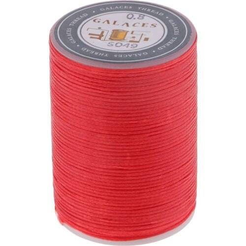 90 Meter 0.8mm Leather Waxed Thread Cord for DIY Handicraft Tool Polyester Stitching Thread DIY Jewelry Necklace Making String