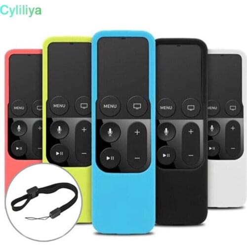 50pcs Remote Controller Silicone Case Skin Cover Protector Dust Proof Silicone Fitted Case For TV 4 Remote Control Case cover