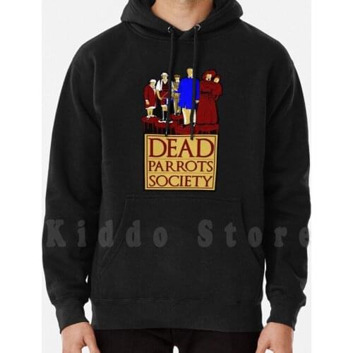 Dead Parrots Society hoodie long sleeve Monty Python Parrot Spam Spanish Inquisition Gumby Eric Idle Chapman John
