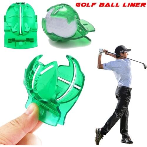 Golf Scriber Golf Ball Line Marker Alignment Template Draw Putting Tool Clip Golf Accessories Marks Tool