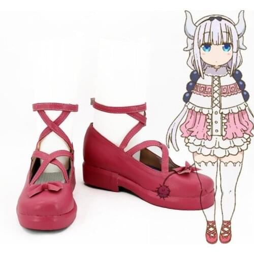 Miss Kobayashi-san Dragon Maid Kanna Kamui Cosplay Shoes Original Boots Custom Made Shoes High Quality For Adult Men Women