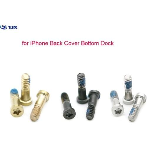 200pcs Back Cover Screw New Bottom Dock Connector Five Star Pentalobe Screws for iPhone 6 6s 7 8 Plus X 11 12 Pro Max