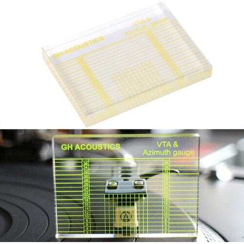 VTA/Cartridge Azimuth Ruler Balance Cartridge Azimuth Ruler Headshell Turntable