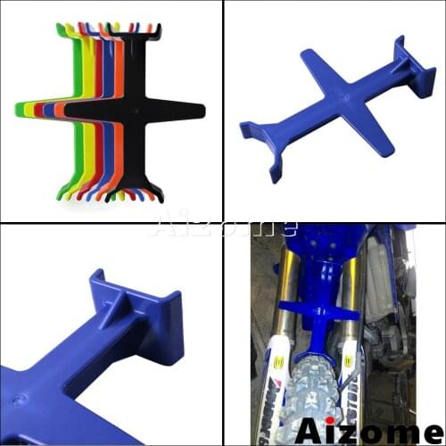 11" Fork Brace Stand Protector Universal Motorcycle Plastic Fork Support For Yamaha Honda Suzuki Enduro Dirt Bike