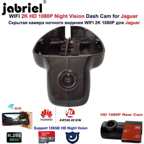 2K 1080P Hiddeen Wifi Car Dvr Dash Cam Camera 24H For Jaguar XF X250 2008-2015 for Jaguar XJ 2007-2015 for Jaguar XFR 2009-2015