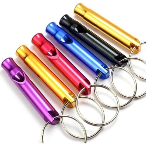 300pcs Pipe Survival Whistle Soccer Referee Whistle Coach Sports Outdoor Emergency Campaign Camping Hunting Aluminum Whistle
