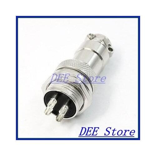 3/8 PT Male Thread 4 Pin PG16-4 Core Aviation Connector Plug Joint