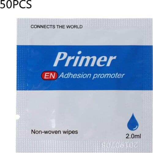 50 Pieces Adhesion Promoter Sponge Applicator Double Tape Vinyl Wrap Primer 94
