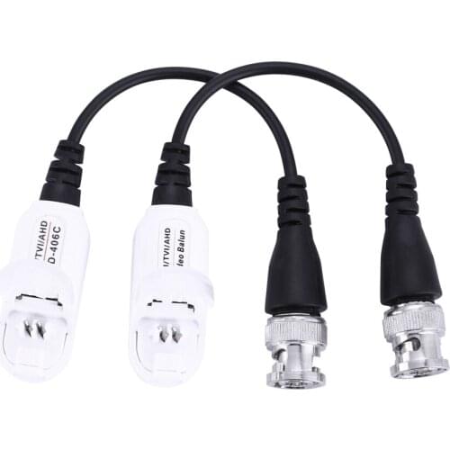 ESCAM HD 720P/1080P CVI/TVI/AHD Passive Video Balun BNC Connector To UTP Cat5/5e/6 Video Balun Passive Transceivers