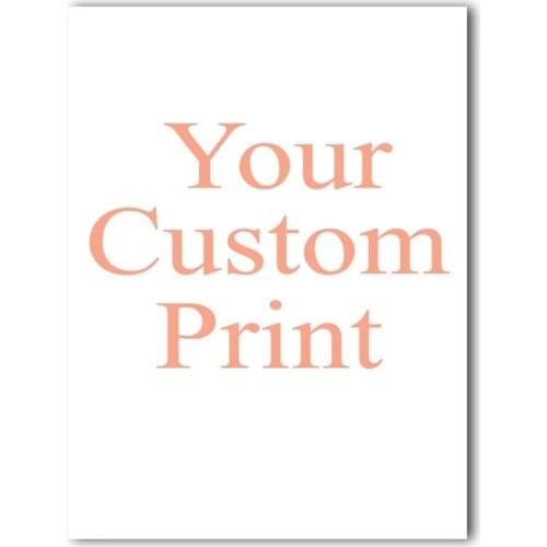 Personalized Gift Custom Poster Any Size Print Canvas Wall Art with Your Photo Painting Decoration Picture for Living Room