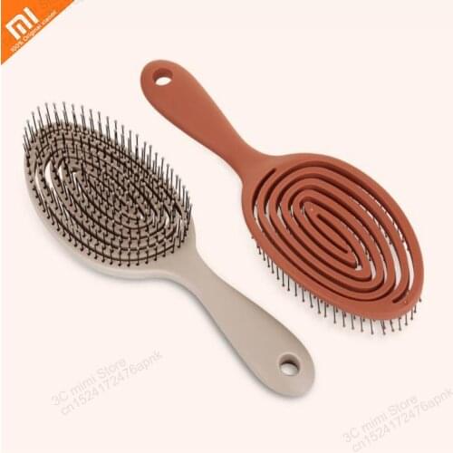 Original youpin mijia Easy stretch massage comb Portable brush Massage brush Anti-static Magic brush head Comb Smart home