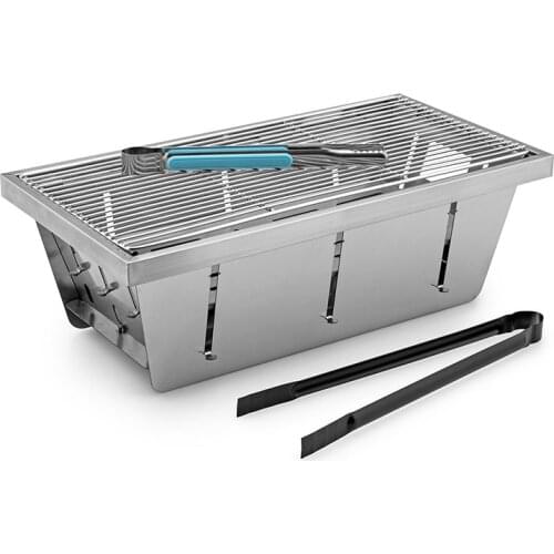 Outdoor Camping Cooking Hiking Grill Folding Portable Campfire Grill Lightweight Steel Mesh Barbecue NH20CJ006 Naturehik