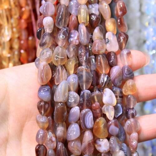 Wholesale Irregular Shape Natural 5-9 mm Persian Agat Stone Beads For Jewelry Making DIY Bracelet Necklace Strand 15