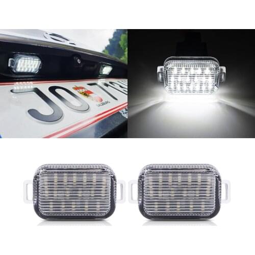 Fits For Mazda A/T(Aka Mazda 6) 2014 2015 2016 2017 2x SMD White Canbus Led License Plate Lights Auto Tail Lamp