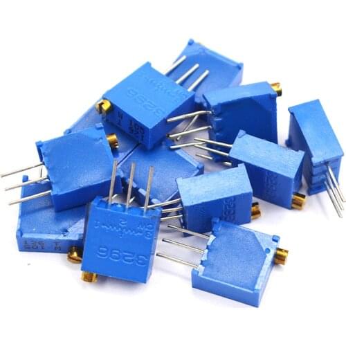 3296W potentiometer precision adjustable resistance multi-turn fine-tuning 103 / 10K / 20/50/5/1/100 Euro 200