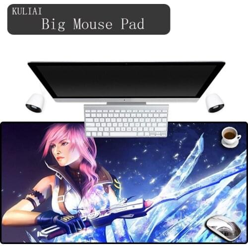 XGZ 2018 Fighter Game Girls Mouse Pad Rubber Large Size Rectangle Player Games Gaming Laptop Cool Mouse Pad for Gta Gta V Mat