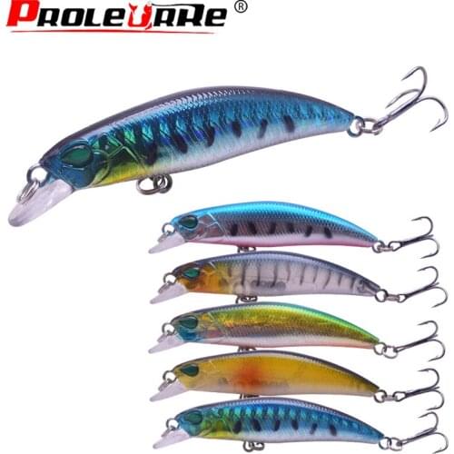 Proleurre Minnow Hard Baits 65mm 3.8g Anglers Lures Sinking Type Hot Selling Wobblers Freshwater Fishing Lures Fishing tackle