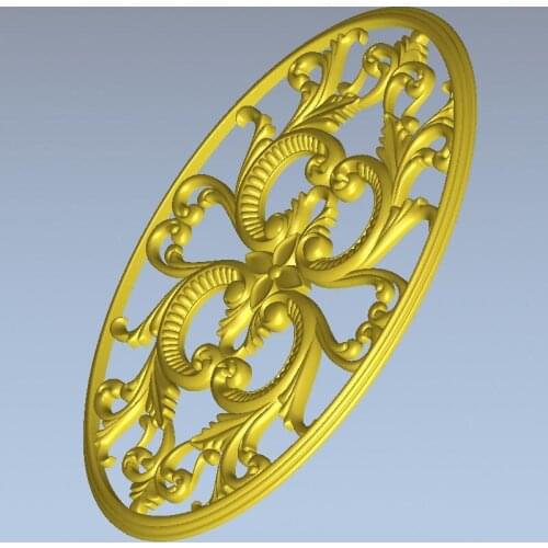 High quality New 3D model for cnc 3D carved figure sculpture machine in STL file 3D furniture decoration Decor_64