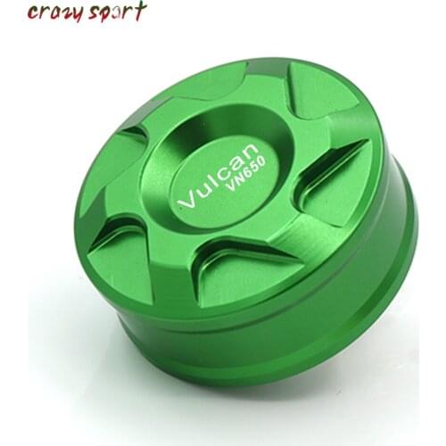 Rear Brake Fluid Reservoir Cover Cap For KAWASAKI Vulcan S 650 Vulcans 2015-2019 2018 Motorcycle Accessories With Logo