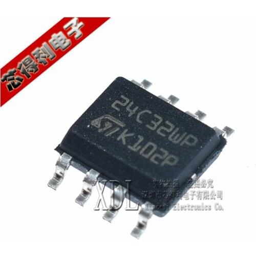 10pcs/lot 24C32WP M24C32-WMN6TP Memory Brand New & Original SOP-8