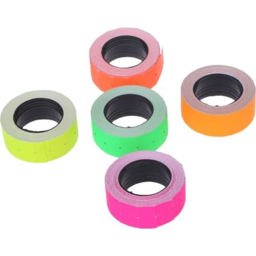 500pcs/roll Colorful Price Label Paper Tag Mark Sticker For MX-5500 Labeller