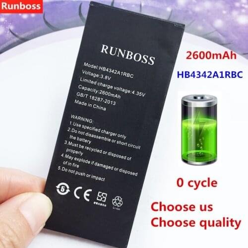 2600mAh HB4342A1RBC Battery For HUAWEI Ascend Y6 Honor 4A A5 Honor 4A Dual SIM SCC-U21 LYO-L21 SCL-TL00 SCL-ALOO Batteries