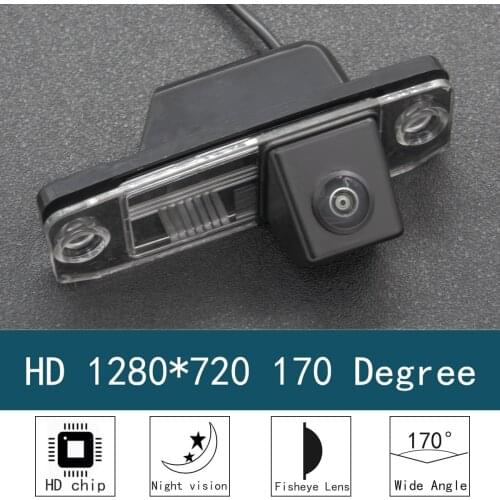 HD 1280*720 Fisheye 170 Degree Car Reversing Rear View Camera For Dodge Attitude MC MK3 KIA Sportage KIA Sorento KIA Rio X Line