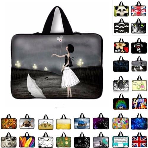 7 9.7 10 11.6 13 14 15 17 inch tiger Tablet Sleeve Case PC Laptop Bag 13.3 15.4 15.6 Computer Cover For Samsung Asus Acer HP