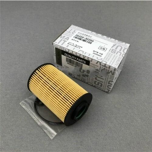 Car Oil Filter Element Suit For Hyundai Veracruz Genesis Azera For KIA Borrego Sorento OEM NO 26320-3C250