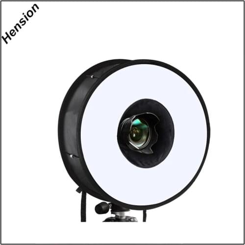 Ring Softbox SpeedLite Softbox Flash Light stand 45cm Foldable Diffuser Ring Speedlight Soft box for Canon Nikon Speedlight