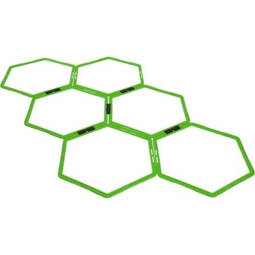 NEW-Hexagonal Ladder Set Agility Ladder Hexagonal Speed Agility Training for Fitness Equipment Sport Workout Home Gym