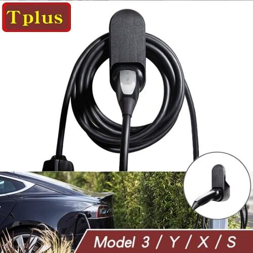 Charging cable receiver For Tesla Model Y 3 S X Car Charging Cable Organizer Wall Mount Connector Bracket Charger Holder Adapte