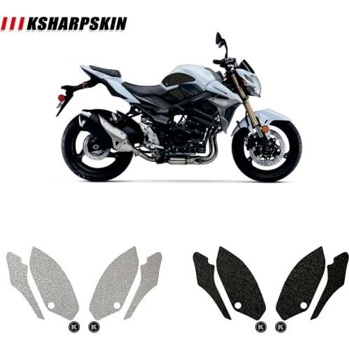 Motorcycle tank grip fuel tank traction pad side knee grip protector KSHARPSKIN for SUZUKI GSX-S750 GSX-S750Z GSR750 GSR750Z