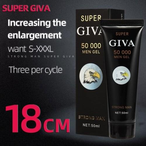 Strong Man GIVA 50000 PENIS CREAM Penis Enlargement Creme Increase Erection Sex Products Aphrodisiac Mans repair activity cream