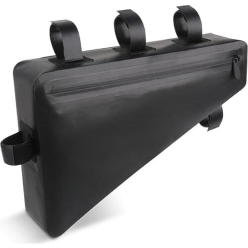 Outdoor Ebike Triple-cornered Bag Bicycle Frame Front Tube Bag Waterproof Cycling Bag Ebike Tool Bag Mountain Bike Pouch