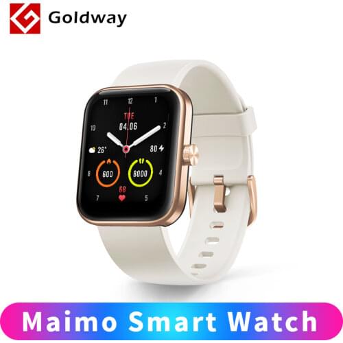 Global Version Maimo Watch Alexa Voice Control Blood Oxygen Heart Rate 1.69"Big Screen 5ATM Waterproof Sport smartwatch G-sensor