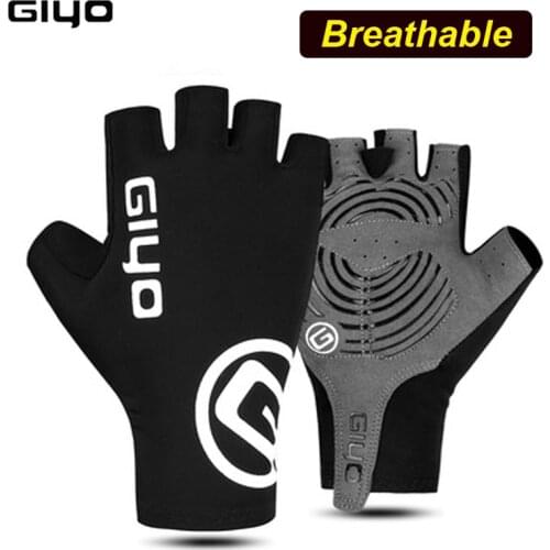 Cycling Gloves Fingerless Half Finger Bicycle MTB Motorcycle Men Woman for Spotrs Gym Fitness Weights Fishing Cycl Glove Work