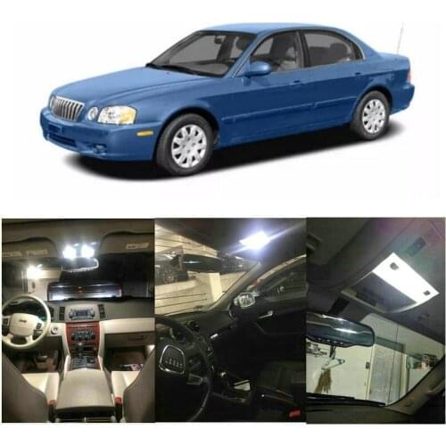 Interior Led lights For 2003 Kia Magentis Optima Sedona License plate light Dome Light Map Light