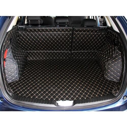 High quality Special car trunk mats for New Mazda CX-5 waterproof cargo liner mats boot carpets for CX5 black color