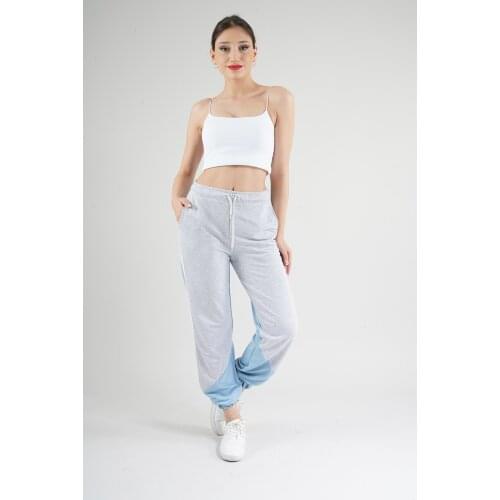 MANGA Womens Colorful Elastic Elastic Sweatpants