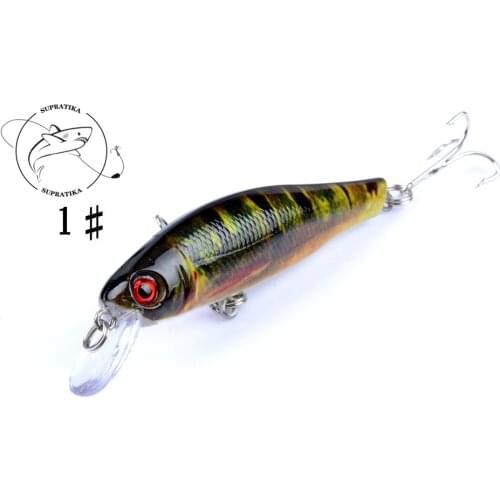 1Pcs Fishing Lure Minnow Lures Hard Bait Pesca 8.5cm/8.7g Fishing Tackle Isca Wobblers Artificial Quality Hook Swimbait