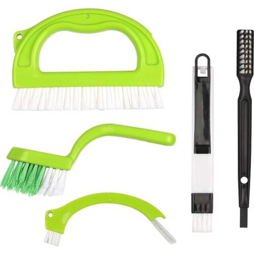 5 ceramic tile brush grouting joint cleaner set mold cleaning brush kitchen bathroom cleaning tool window slot appliance floor
