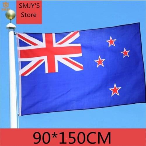 90x150cm Euro New Zealand Polyester Flag Festival/Home Decor Custom Country Banner Flag Collection